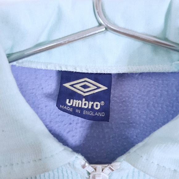 Vintage Umbro Womens Pastel Blue Purple Jacket - size Small - Picture 4 of 4